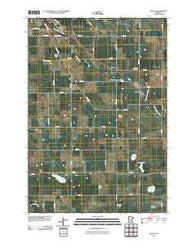 Biscay Minnesota Historical topographic map, 1:24000 scale, 7.5 X 7.5 Minute, Year 2010