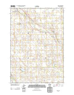 Biscay Minnesota Historical topographic map, 1:24000 scale, 7.5 X 7.5 Minute, Year 2013