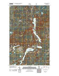 Biwabik Minnesota Historical topographic map, 1:24000 scale, 7.5 X 7.5 Minute, Year 2011