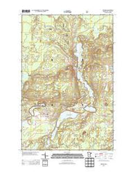 Biwabik Minnesota Historical topographic map, 1:24000 scale, 7.5 X 7.5 Minute, Year 2013