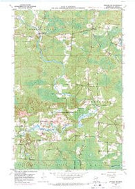 Biwabik NE Minnesota Historical topographic map, 1:24000 scale, 7.5 X 7.5 Minute, Year 1950