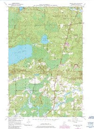 Biwabik NW Minnesota Historical topographic map, 1:24000 scale, 7.5 X 7.5 Minute, Year 1950