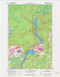 Biwabik Minnesota Historical topographic map, 1:24000 scale, 7.5 X 7.5 Minute, Year 1950