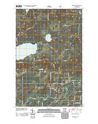 Biwabik NW Minnesota Historical topographic map, 1:24000 scale, 7.5 X 7.5 Minute, Year 2011