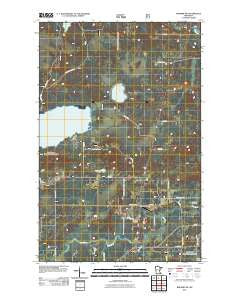 Biwabik NW Minnesota Historical topographic map, 1:24000 scale, 7.5 X 7.5 Minute, Year 2011