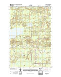 Biwabik NW Minnesota Historical topographic map, 1:24000 scale, 7.5 X 7.5 Minute, Year 2013