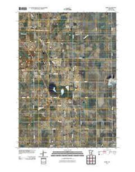Bixby Minnesota Historical topographic map, 1:24000 scale, 7.5 X 7.5 Minute, Year 2010