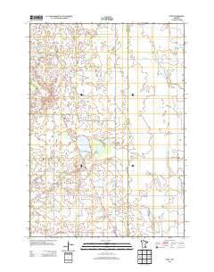 Bixby Minnesota Historical topographic map, 1:24000 scale, 7.5 X 7.5 Minute, Year 2013