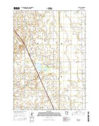 Bixby Minnesota Current topographic map, 1:24000 scale, 7.5 X 7.5 Minute, Year 2016