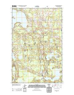 Blackduck Minnesota Historical topographic map, 1:24000 scale, 7.5 X 7.5 Minute, Year 2013