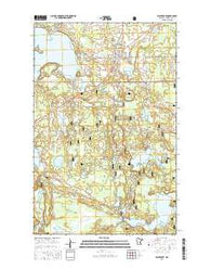 Blackduck Minnesota Current topographic map, 1:24000 scale, 7.5 X 7.5 Minute, Year 2016