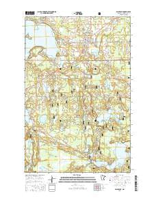 Blackduck Minnesota Current topographic map, 1:24000 scale, 7.5 X 7.5 Minute, Year 2016