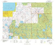 Blackduck Minnesota Historical topographic map, 1:100000 scale, 30 X 60 Minute, Year 1976
