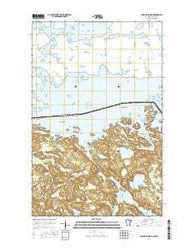 Blind Pig Island Minnesota Current topographic map, 1:24000 scale, 7.5 X 7.5 Minute, Year 2016