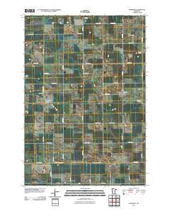 Blomkest Minnesota Historical topographic map, 1:24000 scale, 7.5 X 7.5 Minute, Year 2010