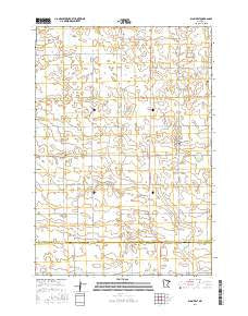 Blomkest Minnesota Current topographic map, 1:24000 scale, 7.5 X 7.5 Minute, Year 2016