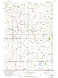 Blomkest Minnesota Historical topographic map, 1:24000 scale, 7.5 X 7.5 Minute, Year 1965