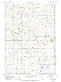 Blomkest Minnesota Historical topographic map, 1:24000 scale, 7.5 X 7.5 Minute, Year 1965