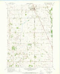 Blooming Prairie Minnesota Historical topographic map, 1:24000 scale, 7.5 X 7.5 Minute, Year 1967