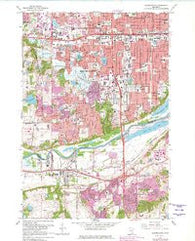 Bloomington Minnesota Historical topographic map, 1:24000 scale, 7.5 X 7.5 Minute, Year 1967