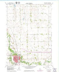 Blue Earth Minnesota Historical topographic map, 1:24000 scale, 7.5 X 7.5 Minute, Year 1967