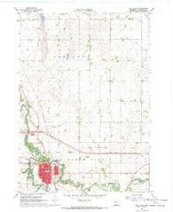 Blue Earth Minnesota Historical topographic map, 1:24000 scale, 7.5 X 7.5 Minute, Year 1967