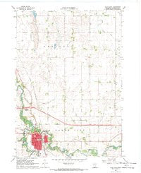 Blue Earth Minnesota Historical topographic map, 1:24000 scale, 7.5 X 7.5 Minute, Year 1967
