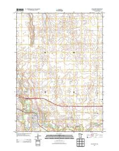 Blue Earth Minnesota Historical topographic map, 1:24000 scale, 7.5 X 7.5 Minute, Year 2013