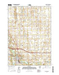 Blue Earth Minnesota Current topographic map, 1:24000 scale, 7.5 X 7.5 Minute, Year 2016