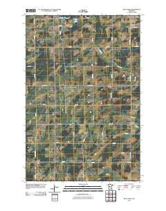 Blue Grass Minnesota Historical topographic map, 1:24000 scale, 7.5 X 7.5 Minute, Year 2010