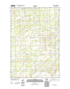 Blue Grass Minnesota Historical topographic map, 1:24000 scale, 7.5 X 7.5 Minute, Year 2013