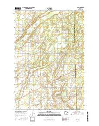 Bock Minnesota Current topographic map, 1:24000 scale, 7.5 X 7.5 Minute, Year 2016