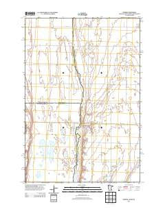 Boisberg Minnesota Historical topographic map, 1:24000 scale, 7.5 X 7.5 Minute, Year 2013