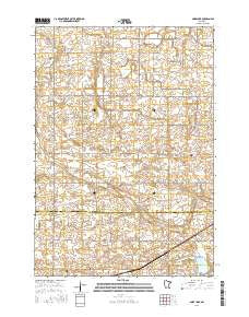 Boise Lake Minnesota Current topographic map, 1:24000 scale, 7.5 X 7.5 Minute, Year 2016
