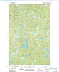 Bootleg Lake Minnesota Historical topographic map, 1:24000 scale, 7.5 X 7.5 Minute, Year 1963