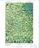 Borden Lake Minnesota Historical topographic map, 1:24000 scale, 7.5 X 7.5 Minute, Year 1972