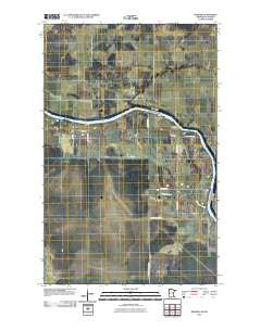 Border Minnesota Historical topographic map, 1:24000 scale, 7.5 X 7.5 Minute, Year 2010