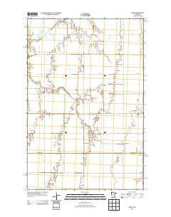 Borup Minnesota Historical topographic map, 1:24000 scale, 7.5 X 7.5 Minute, Year 2013