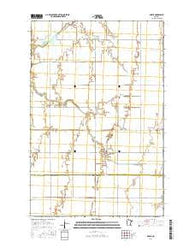 Borup Minnesota Current topographic map, 1:24000 scale, 7.5 X 7.5 Minute, Year 2016
