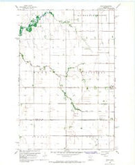 Borup Minnesota Historical topographic map, 1:24000 scale, 7.5 X 7.5 Minute, Year 1966