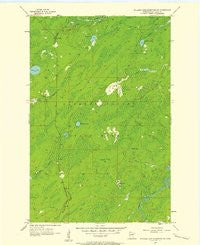 Boulder Lake Reservoir NE Minnesota Historical topographic map, 1:24000 scale, 7.5 X 7.5 Minute, Year 1957