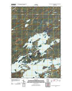 Boulder Lake Reservoir Minnesota Historical topographic map, 1:24000 scale, 7.5 X 7.5 Minute, Year 2010