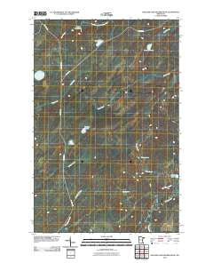 Boulder Lake Reservoir NE Minnesota Historical topographic map, 1:24000 scale, 7.5 X 7.5 Minute, Year 2010