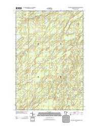 Boulder Lake Reservoir NE Minnesota Historical topographic map, 1:24000 scale, 7.5 X 7.5 Minute, Year 2013