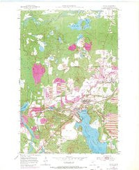 Bovey Minnesota Historical topographic map, 1:24000 scale, 7.5 X 7.5 Minute, Year 1952