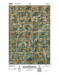 Bowlus Minnesota Historical topographic map, 1:24000 scale, 7.5 X 7.5 Minute, Year 2010