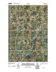 Bowlus Minnesota Historical topographic map, 1:24000 scale, 7.5 X 7.5 Minute, Year 2010