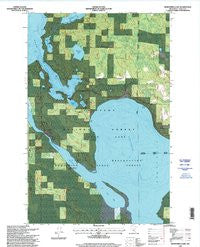 Bowstring Lake Minnesota Historical topographic map, 1:24000 scale, 7.5 X 7.5 Minute, Year 1996