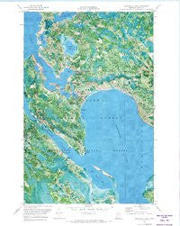 Bowstring Lake Minnesota Historical topographic map, 1:24000 scale, 7.5 X 7.5 Minute, Year 1970