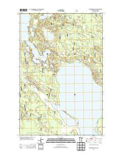 Bowstring Lake Minnesota Historical topographic map, 1:24000 scale, 7.5 X 7.5 Minute, Year 2013